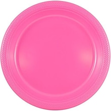 JAM PAPER Party Supply Assortment, Fuchsia Pink, Plates, Napkins, Cups & Tablecloth, 6/Pack (255PPPI