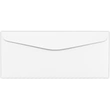 JAM Paper #10 Regular Envelopes, 4 1/8 x 9 1/2, 24lb, Bright White, 250 Pack (43687-250)