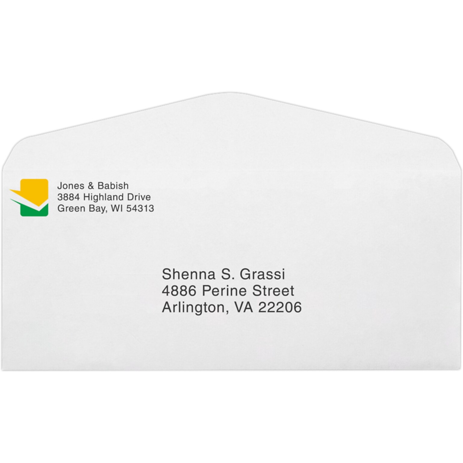 JAM Paper Self Seal #10 Business Envelopes, 4 1/8 x 9 1/2, White, 50/Pack (43687-50)