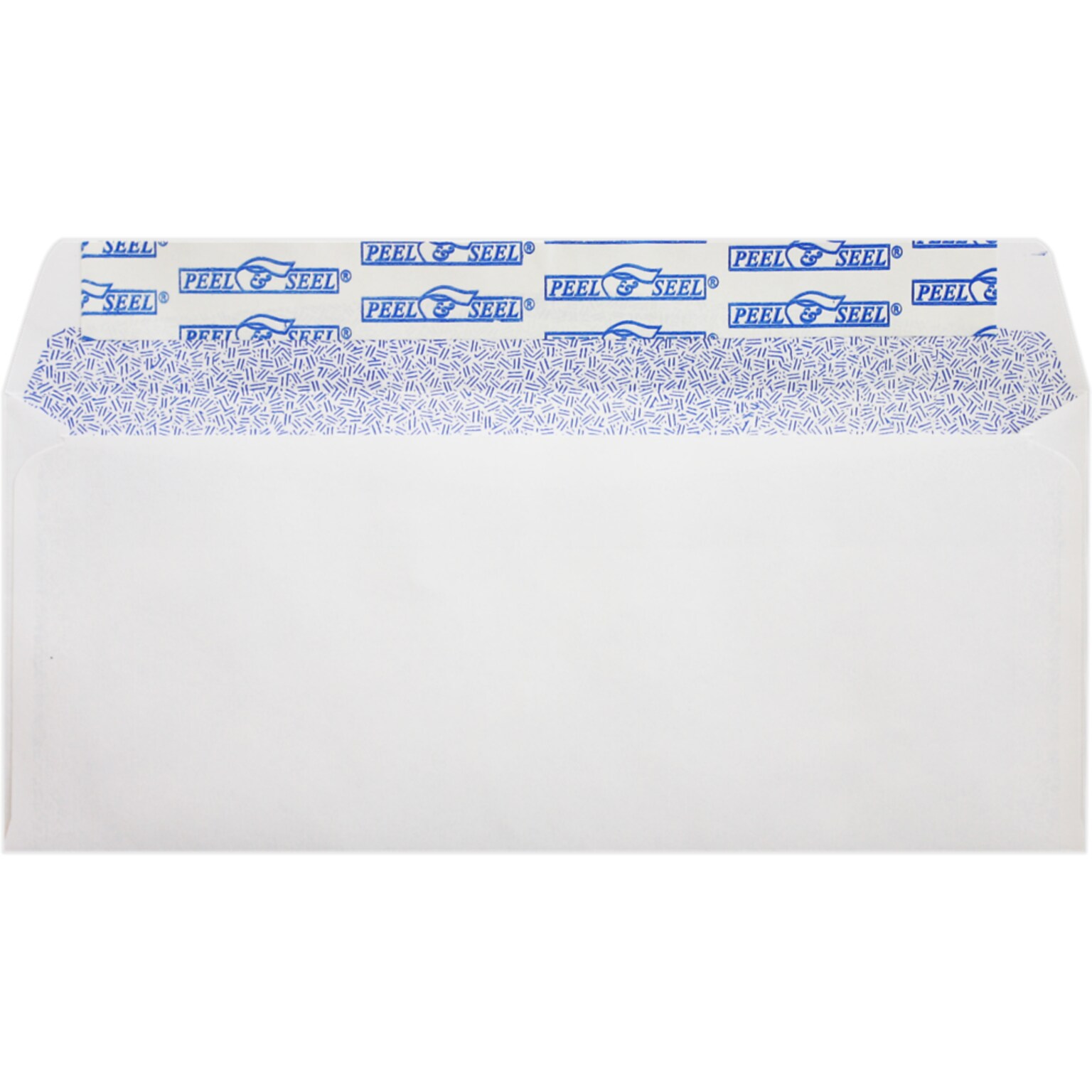 JAM Paper #10 Regular Envelopes, Peel & Seal, Security Tint, 4 1/8 x 9 1/2, White, 250 Pack (75747-250)