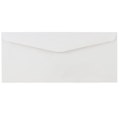 JAM Paper Self Seal #10 Business Envelopes, 4 1/8 x 9 1/2, White, 250/Pack (43703-250)