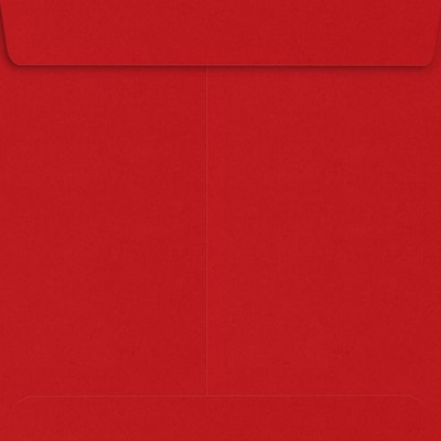 JAM Paper 7 1/2 x 7 1/2 Square Envelopes, Ruby Red, 50 Pack (EX8555-18-50)