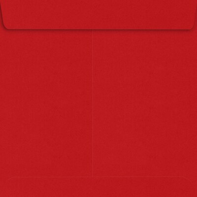 JAM Paper 7 1/2 x 7 1/2 Square Envelopes ,Ruby Red, 250 Pack (EX8555-18-250)