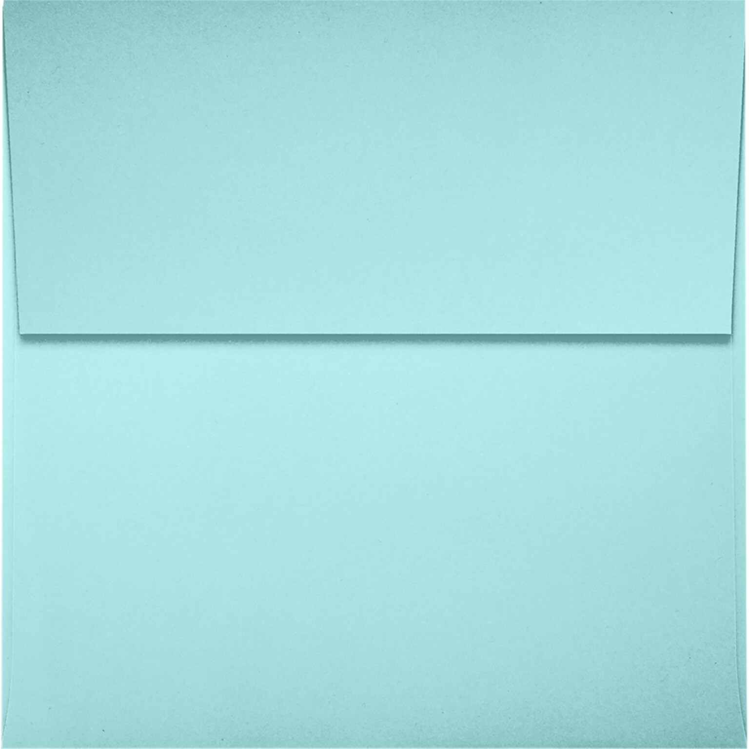JAM Paper Square Envelopes, Peel & Press, Seafoam Green, 3 1/4 x 3 1/4, 50 Pack (8503-113-50)
