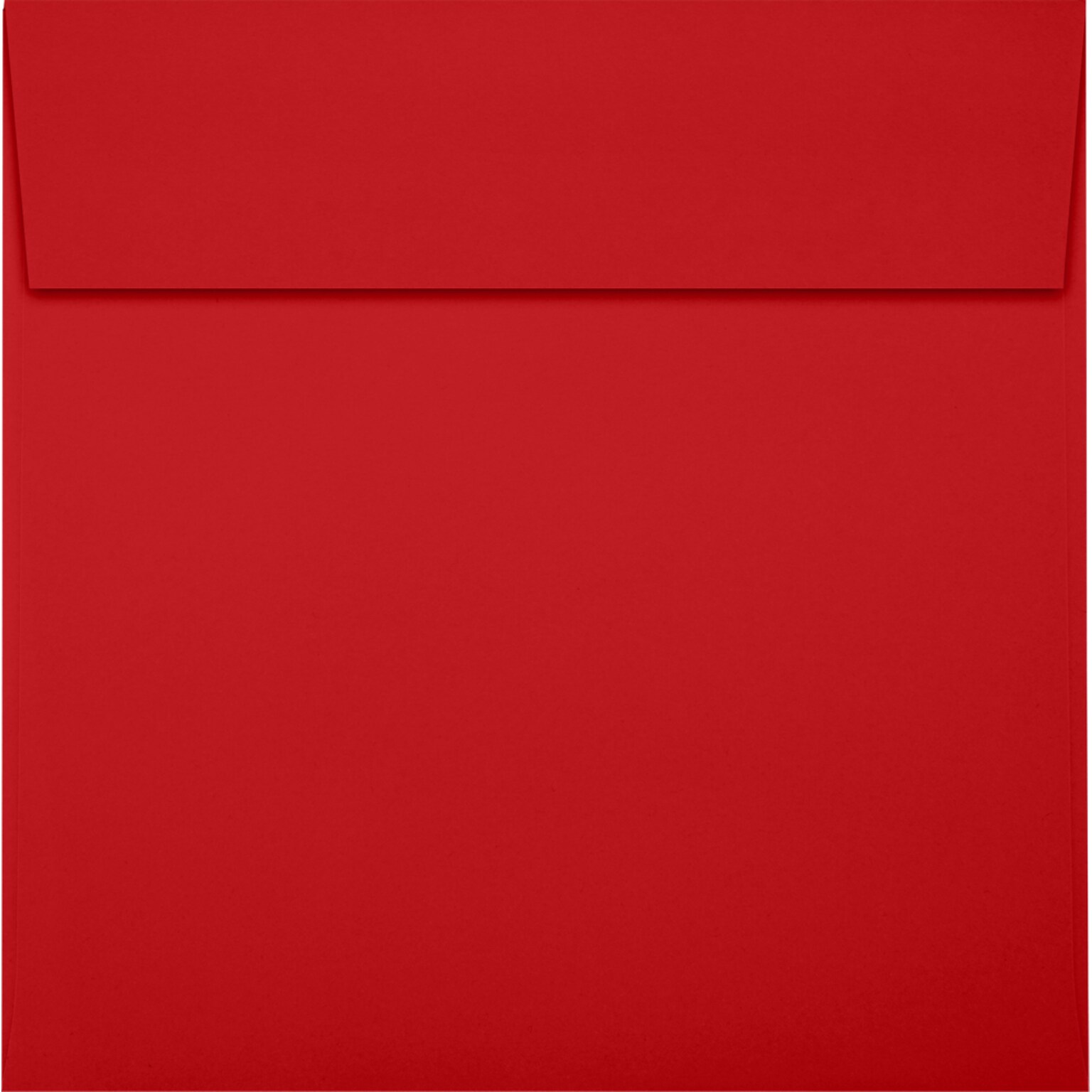 JAM Paper Square Envelopes, Holiday Red, 6 1/4 x 6 1/4 , 50/Pack (8530-20-50)