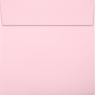 JAM Paper Square Envelopes, Peel & Press, Candy Pink, 6 1/4 x 6 1/4, 250 Pack (8530-23-250)