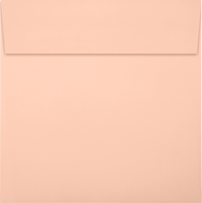 JAM Paper Square Envelopes, Peel & Press, 60lb Blush Pink, 6 1/4 x 6 1/4, 500 Pack (8530-114-500)
