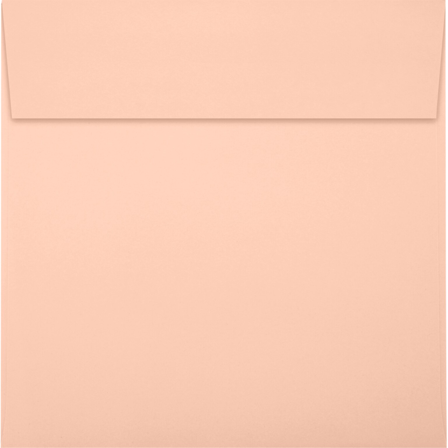 JAM Paper Square Envelopes, Peel & Press, Blush Pink, 6 1/4 x 6 1/4, 250 Pack, (8530-114-250)
