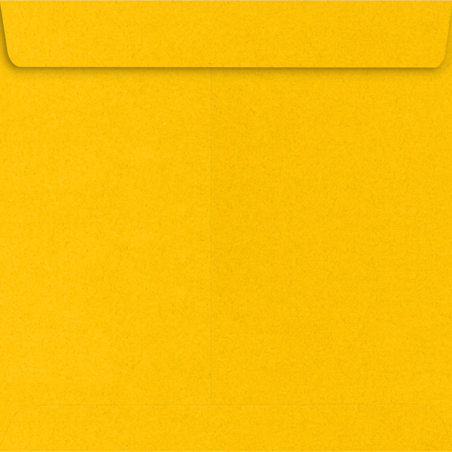 JAM Paper 7 1/2 x 7 1/2 Square Envelopes ,Sunflower, 50 Pack, Yellow (EX8555-12-50)