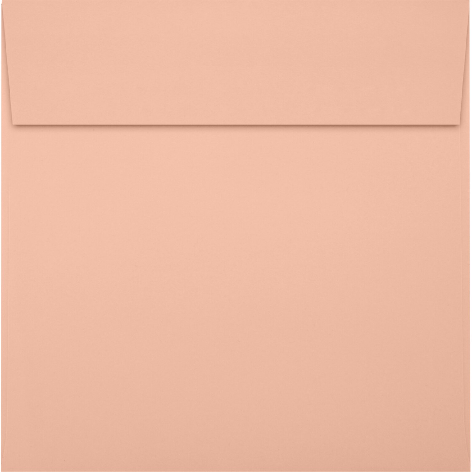 JAM Paper Square Envelopes, Peel & Press, Blush, 6 x 6, 50 Pack (8525-114-50)