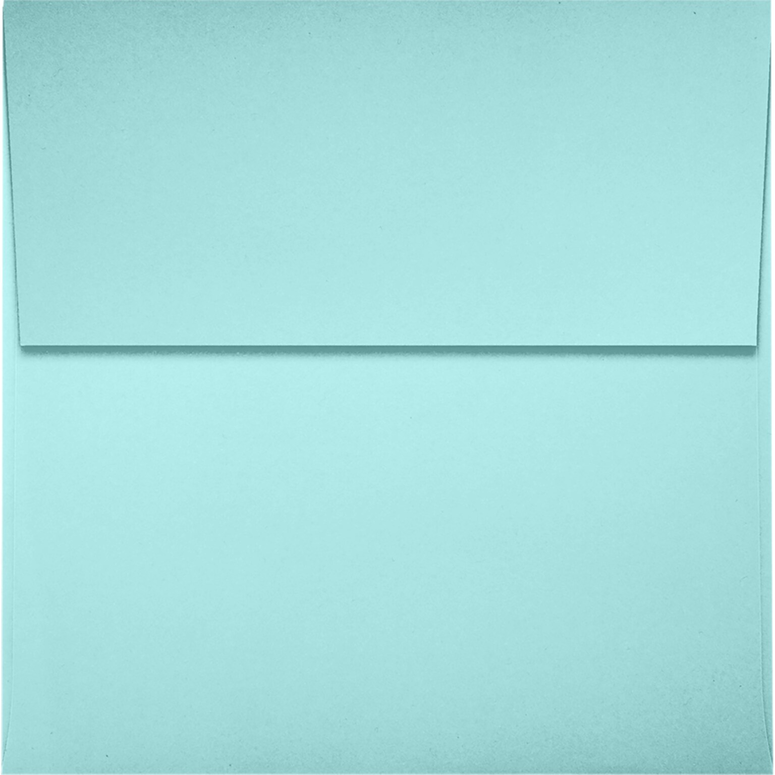 JAM Paper Square Envelopes, Peel & Press, Seafoam, 3 1/4 x 3 1/4, 250 Pack (8503-113-250)