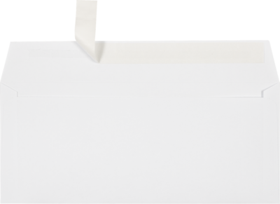 JAM Paper #10 Regular Envelopes, 4 1/8 x 9 1/2, White w/Peel & Seel, 1000/Pack, 75746-1M (75746-1M)