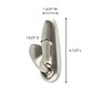 Command™ Outdoor Forever Classic Large Metal Hook (FC13-BN-AWES)