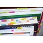 Post-it Flags, 1 Wide, Orange, 100 Flags/Pack (680-0E2)
