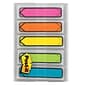 Post-it Arrow Flags, .47" Wide, Assorted Colors, 100 Flags/Pack (684-ARR2)