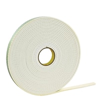 3M™ Double Sided Polyethylene Foam Tape, 1 x  5 yds., White (4466)