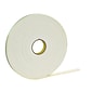 3M™ Double Sided Polyethylene Foam Tape, 1" x  5 yds., White (4466)