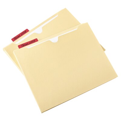 Post-it® Durable Tabs, 2" Wide, Red/Yellow, 44 Tabs/Pack (686-2RY)