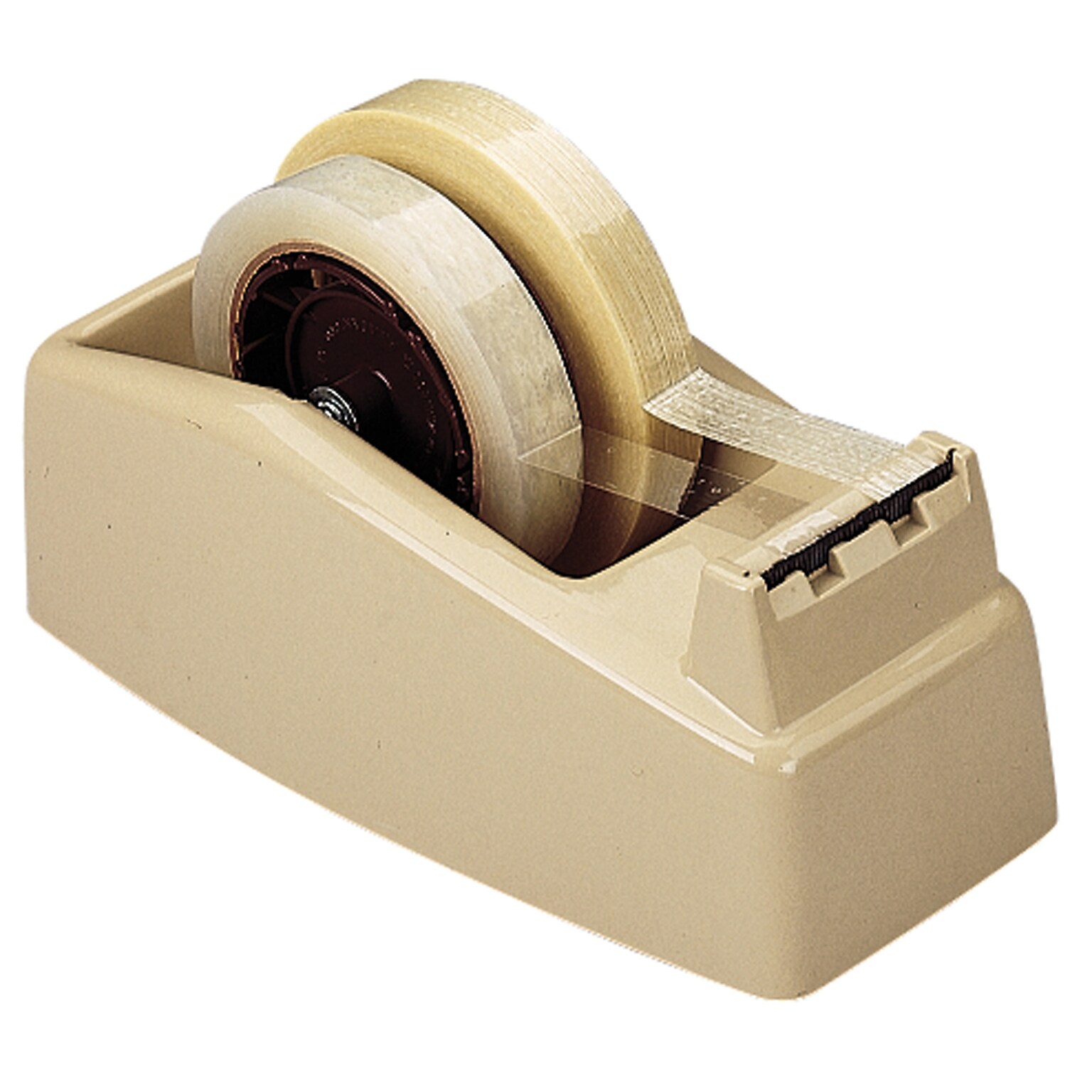 Scotch Heavy Duty Desktop Dispenser, 13.2 x 5.6, 3 Core, Beige (C22)