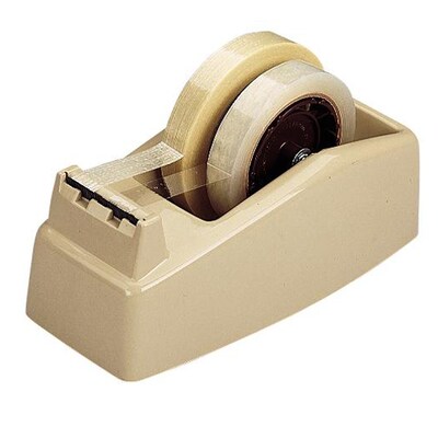 Scotch Heavy Duty Desktop Dispenser, 13.2" x 5.6", 3" Core, Beige (C22)