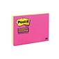 Post-it® Super Sticky Notes, 4" x 6" Canary Yellow, Lined, 100 Sheets/Pad, 8 Pads/Pack (660-6SS+2YWB