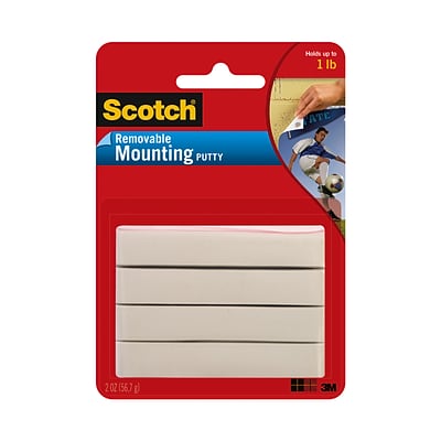 Scotch® Mounting Products, Removable Adhesive Putty