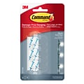 Command Round Cord Clips, Clear, 4 Clips (17017CLR)