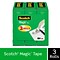 Scotch® Magic™ Invisible Tape Refill, 3/4 x 27.77 yds., 3 Rolls (810K3)