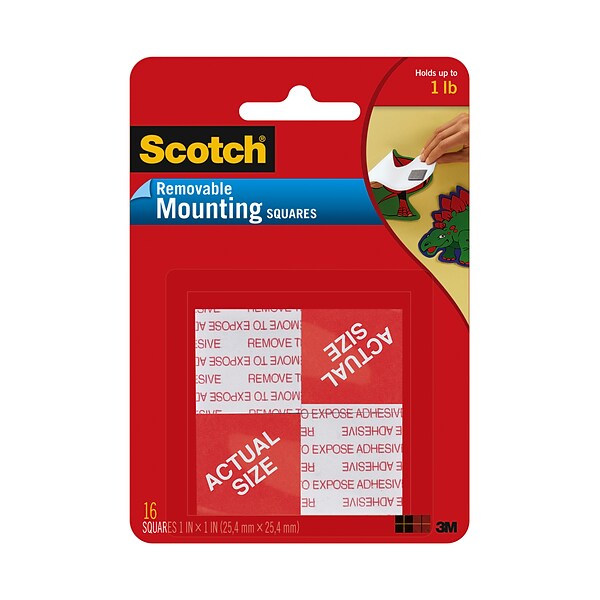 Scotch Double Sided Mounting Tape, 1 x 60, Clear (410S)