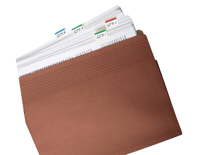 Post-it® Tabs, 1" Wide, Lined, Assorted Colors, 66 Tabs/Pack (686L-GBR)