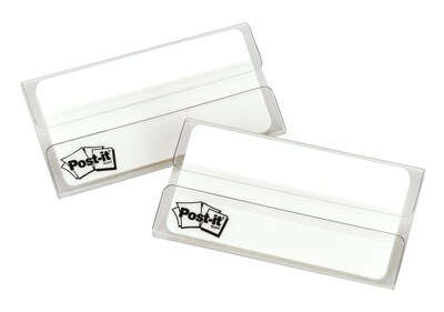 Post-it® Durable Tabs, 3 Wide, Solid, White, 50 Tabs/Pack (686F-50WH3IN)