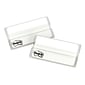 Post-it® Durable Tabs, 3" Wide, Solid, White, 50 Tabs/Pack (686F-50WH3IN)