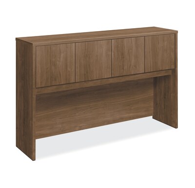 HON® Foundation Stack-On Hutch, 4 Doors, 60W x 14-5/8D x 37-1/8H, Pinnacle Finish (HON®LM60HUTPNC)