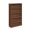 HON Foundation 5-Shelves 65 Bookcase, Shaker Cherry Finish (HONLM65BCF)