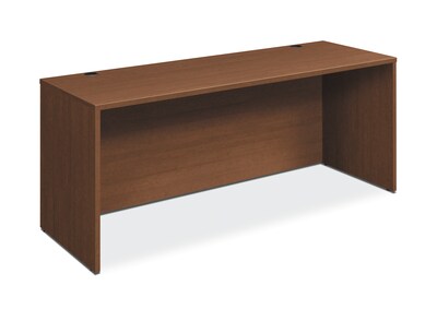 HON Foundation Credenza Shell, 72W x 24D x 29H, Shaker Cherry Finish (HONLM72CRDF)
