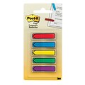 Post-it® Arrow Flags, 0.5 Wide, Assorted Colors, 100 Flags/Pack (684-ARR1)