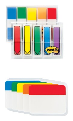 Post-it® Flags & Tabs Value Pack, Assorted Sizes, Assorted Colors, 230/Pack (686-XLP)