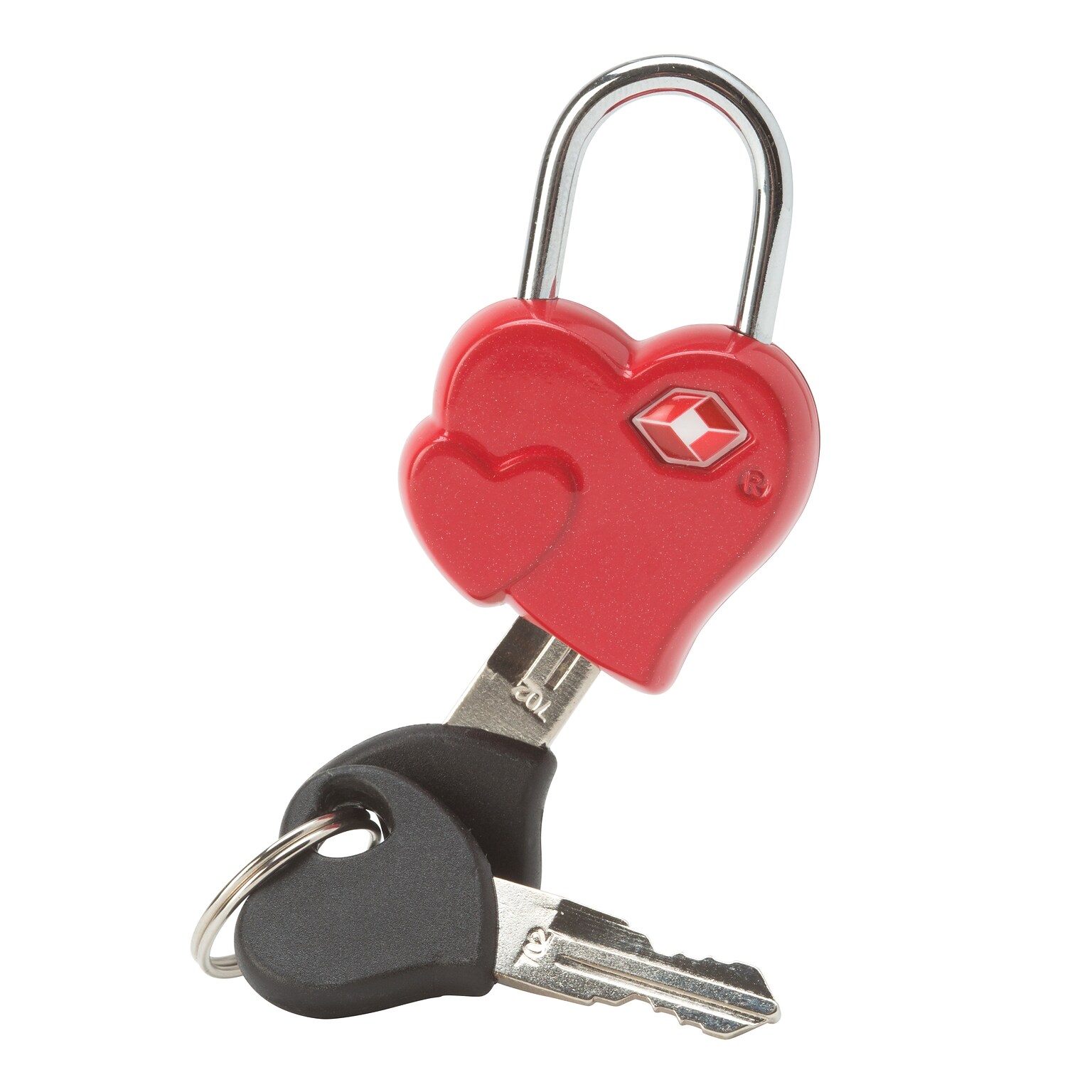 Gforce, TSA Luggage Lock, Approved Heart Shaped (6148)