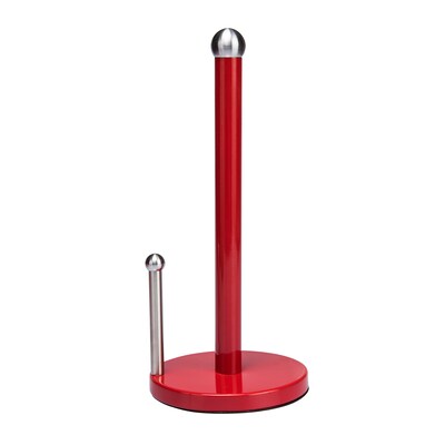 Kitchen Details Paper Towel Holder, Red (26260-RED)