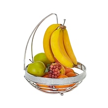 Kitchen Details Round Fruit Basket with Banana Tree (22910-CHR)