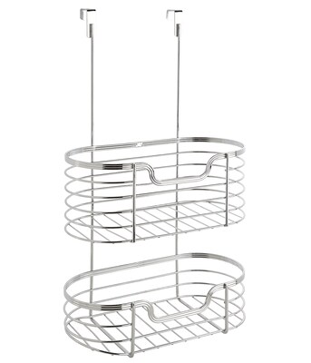 Kitchen Details 2 Tier Over the Cabinet Organizer, Chrome (24333-CHR)