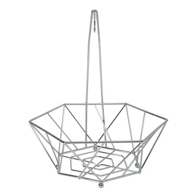 Kitchen Details Fruit Basket with Banana Tree, Chrome (23377-CHR)