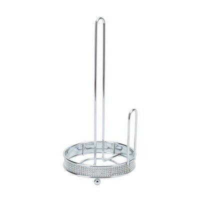 Kitchen Details Paper Towel Holder, Pave Diamond (22908-CHR)