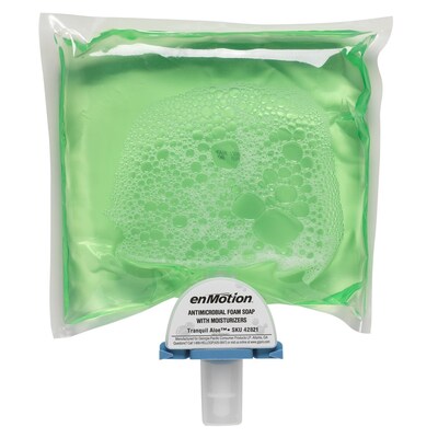 enMotion® Moisturizing Foam Soap Refill by GP PRO, Tranquil Aloe®, 1200 mL/Refill, 2/Carton (42821)