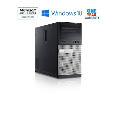 Dell OptiPlex 790 Tower Intel Core I5 2400 3.1Ghz 16Gb RAM 1TB Hard Drive, + 120Gb Solid State Drive