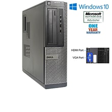 Dell OptiPlex 390 Small Form Factor Intel Core I3 2100 3.1Ghz 8Gb RAM 500Gb Hard Drive, Windows 10 P