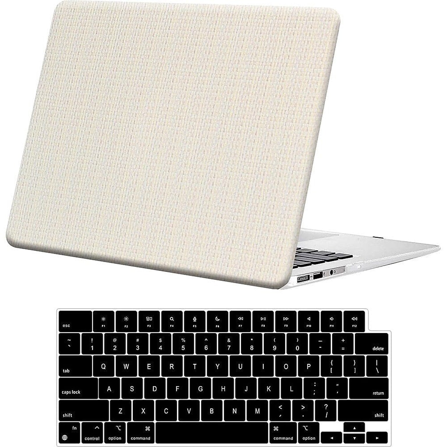 SaharaCase Woven 13.6 Laptop Case for Apple MacBook Air, Beige (LT00013)