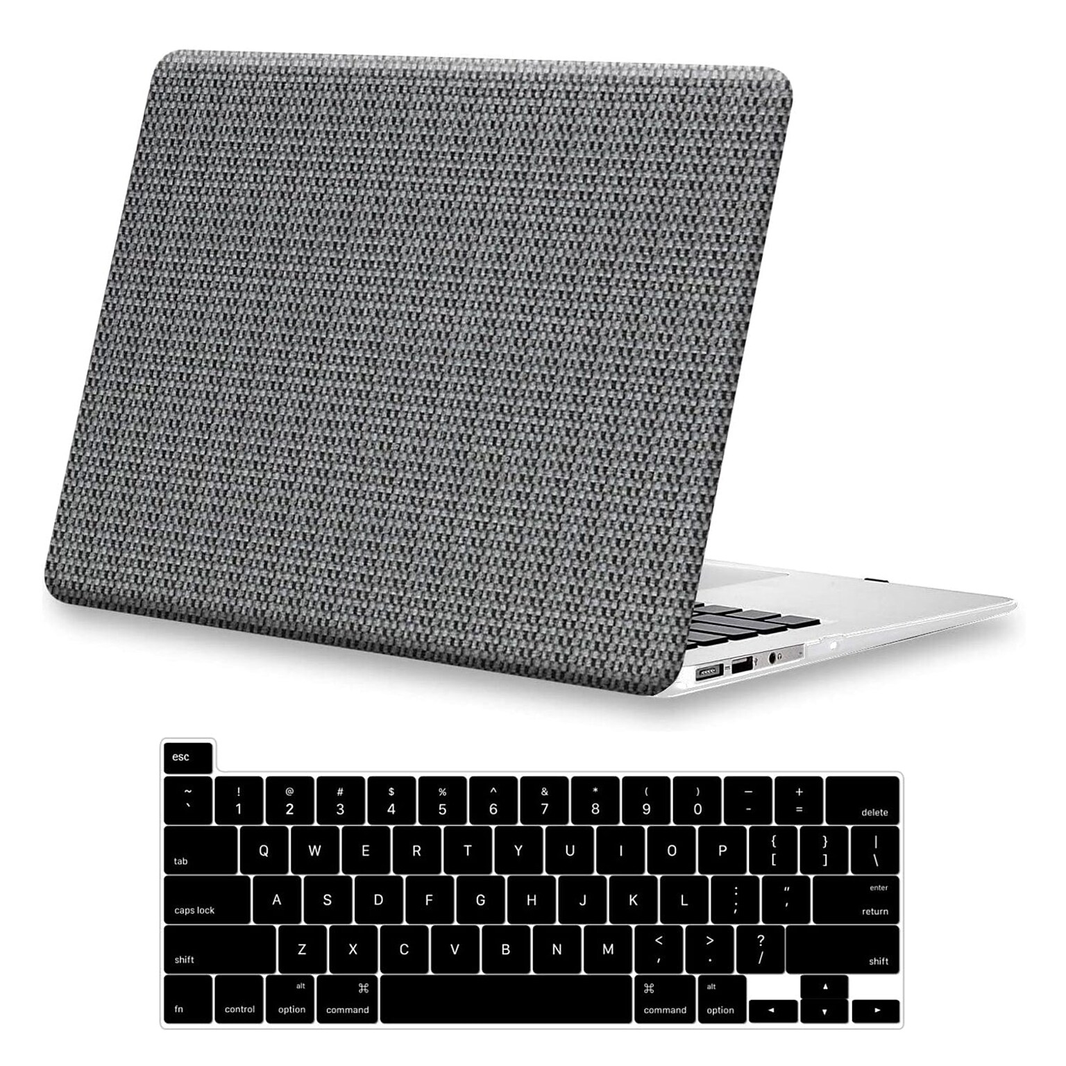 SaharaCase Woven 13 Laptop Case for Apple MacBook Pro, Charcoal (LT00026)