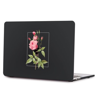 SaharaCase HybridFlex Arts Laptop Case for MacBook Pro 14-Inch (2021–2025, M1–M5), Black Rose (LT00032)