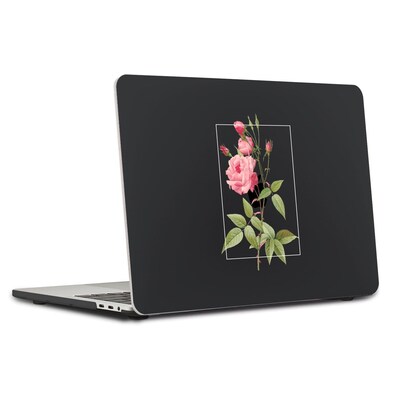 SaharaCase HybridFlex Arts Laptop Case for MacBook Pro 16-Inch (2021–2025, M1–M5), Black Rose (LT00039)